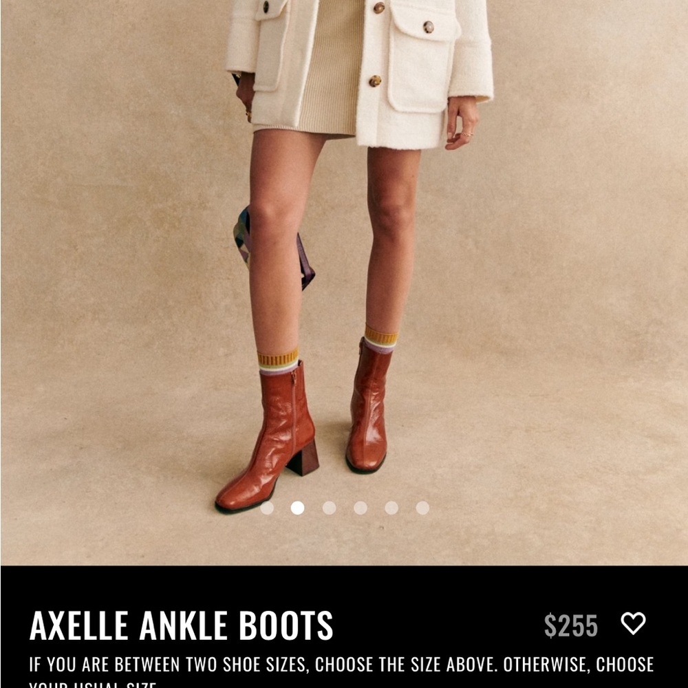 Sézane boots only worn a handful of times